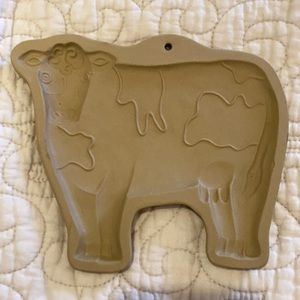 Vintage cow 1986 Brown Bag Cookie